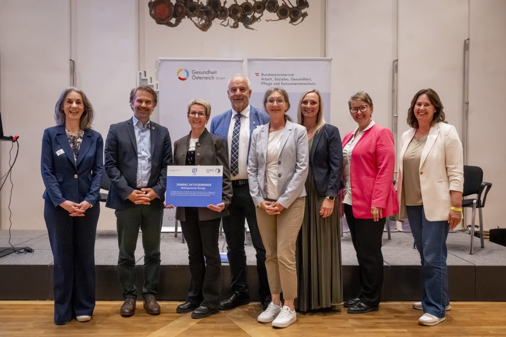 Demenzstrategie Treffen Juni 2026 Übergabe Zertifikate Gemeinde