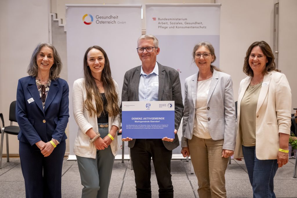 Demenzstrategie Treffen Juni 2026 Übergabe Zertifikate Gemeinde Eberndorf